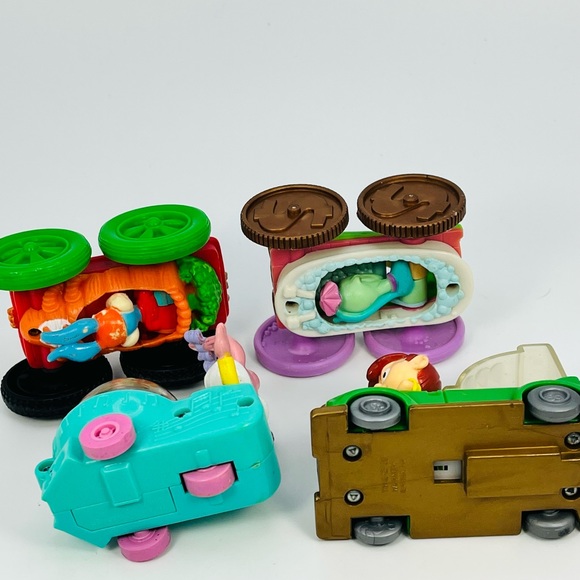 Tiny Toons McDonald’s Toy Car Lot Of 4 1990 1992 Vintage - Picture 9 of 10